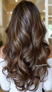 Balayage caramelo oscuro